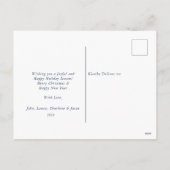 Zeeen en groeten Schrik Foto Holiday Briefkaart (Achterkant)