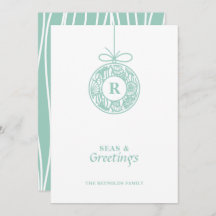 Zeeen en Groeten Seashell Ornament