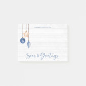 Zeeen en Groeten Seashell Ornament Kusthout Post-it® Notes (Voorkant)
