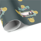 Zeeen en groeten Submarine Wrapping Paper Cadeaupapier (Rol Hoek)