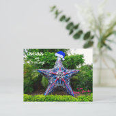 Zeeen en groeten uit Sunny Florida met Kerstmis Briefkaart (Staand voorkant)