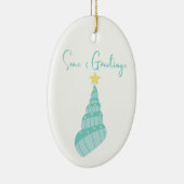 Zeeen en groeten van de kusten keramisch ornament (Rechts)