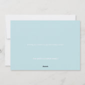 Zeeen en groeten van de Waterverf Shell Feestdagenkaart (Achterkant)