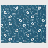 Zeeen en groeten Verpakkingspapier Cadeaupapier (Vlak)