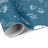 Zeeen en groeten Verpakkingspapier Cadeaupapier (Rol Hoek)