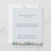 Zeeen en Groeten Zeesterren Roze Koraal Parels Kaart (Achterkant)