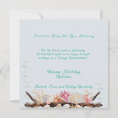 Zeeen en Groeten Zeesterren schelpen Parels Zeefoa Kaart (Achterkant)