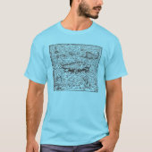 Zeeen en walvisschepen t-shirt (Voorkant)