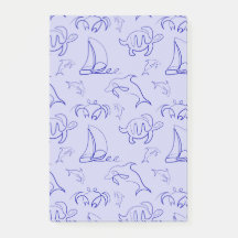 Zeeen en zeilboot één lijntrekpatroon