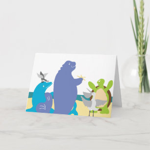 Zeeen Feestdagen Kaart