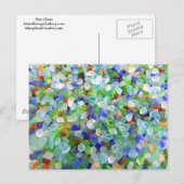 Zeeen glas briefkaart (Voorkant / Achterkant)