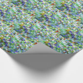 Zeeen glas cadeaupapier (Hoek)