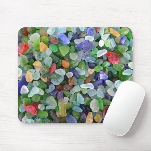 Zeeen glas muismat (Met muis)