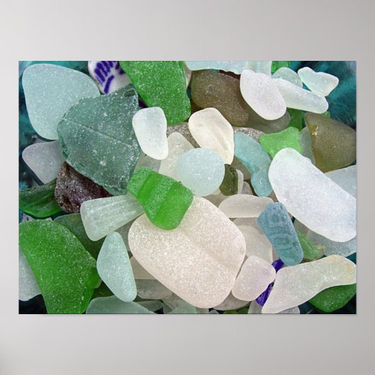 Zeeen glas poster (Voorkant)