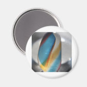 Zeeen glas Regenboog Magneet (Voorkant / Achterkant)