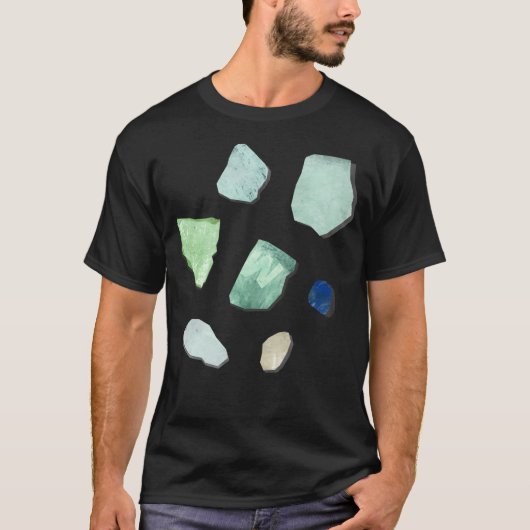 Zeeen glas t-shirt (Voorkant)