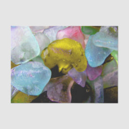 Zeeen glas uit het Zee van de boer Tissuepapier