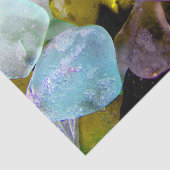 Zeeen glas uit het Zee van de boer Tissuepapier (Detail)