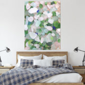 Zeeen glazen strand poster canvas afdruk (Insitu (Slaapkamer))