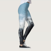 Zeeen golf: met de hand geschilderd ontwerp leggings (Rechts)