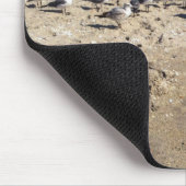 Zeeen gooien de strand Mousepad in Muismat (Hoek)
