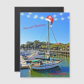 Zeeen & groeten Hilton Head Island Magnetic Card (Voorkant / Achterkant)