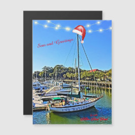 Zeeen & groeten Hilton Head Island Magnetic Card