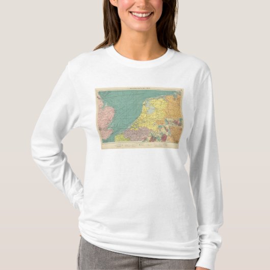Zeeen havens in Engeland T-shirt (Voorkant)