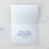 Zeeen in de groeten van het Lowcountry Hilton Head Feestdagen Kaart (Binnen)