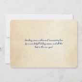 Zeeen in de groeten van het Lowcountry Hilton Head Feestdagenkaart (Achterkant)