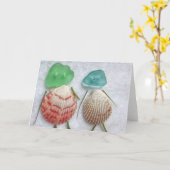 Zeeen kruimeisjes kaart (Gele Bloem)