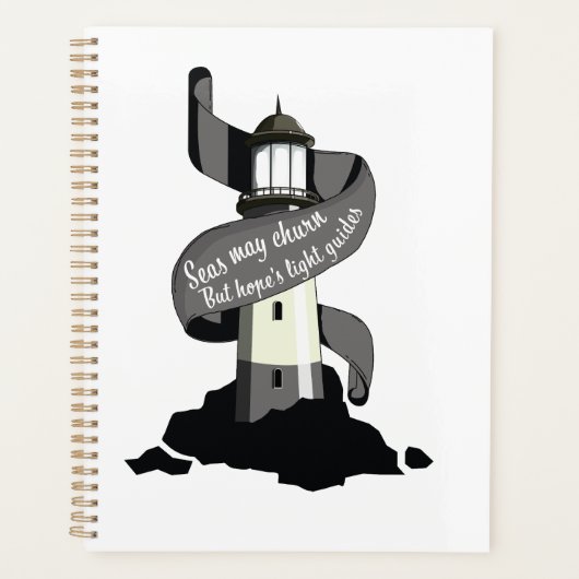 Zeeen kunnen veranderen, maar Hope's lichte gidsen Planner (Voorkant)