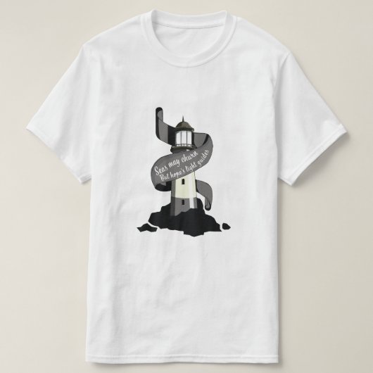 Zeeen kunnen veranderen, maar Hope's lichte gidsen T-shirt (Design voorkant)