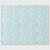 Zeeen kustpatroon cadeaupapier (Vlak)