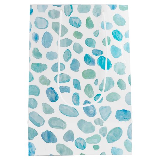 Zeeen kuststrand medium cadeauzakje (Achterkant)