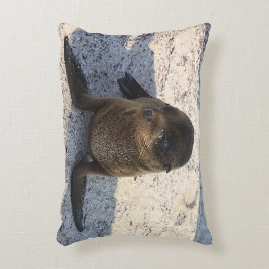 Zeeen leeuwenkussen decoratief kussen (Voorkant(Verticaal))