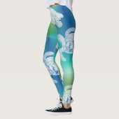 Zeeen Leggings Blauwe Aqua (Links)