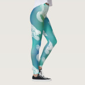 Zeeen Leggings Blauwe Aqua (Rechts)