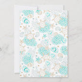 Zeeen Liefde Zee & Groeten Ocean Photo Flat Kaart (Achterkant)