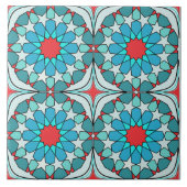 Zeeen mediterrane patroon tegeltje (Voorkant)