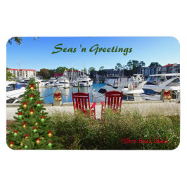 Zeeen "n Greetings Hilton Head SC Harbour Town" Magneet