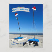 ZEEEN 'n groet van Hilton Head Island Coastal Briefkaart (Voorkant)