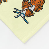 Zeeen naaktslak naaktslak fleece deken (Hoek)