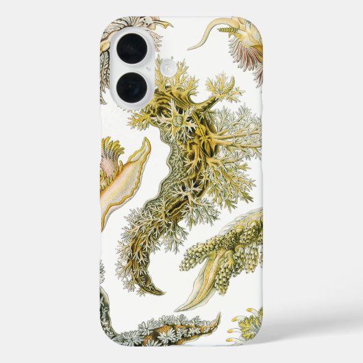 Zeeen naaktslakken van Ernst Haeckel, Nudibranchi Case-Mate iPhone Case (Achterkant)