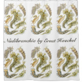 Zeeen naaktslakken van Ernst Haeckel,  Nudibranchi Douchegordijn (Voorkant)