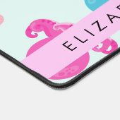 Zeeen, octopus, kwallen, harten, Jouw naam Bureaumat (Hoek)