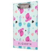 Zeeen, octopus, kwallen, harten, Jouw naam Klembord (Links)