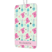 Zeeen, octopus, kwallen, harten, Jouw naam Luchtverfrisser (Links)