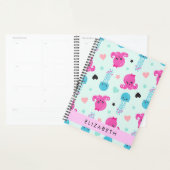 Zeeen, octopus, kwallen, harten, Jouw naam Planner (Display)