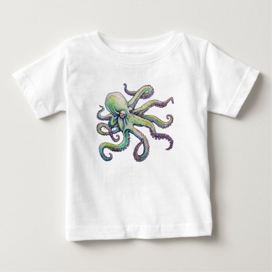 zeeen octopus T-shirt (Voorkant)